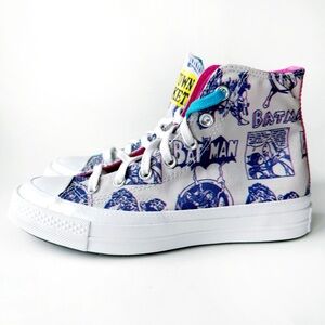 Converse Chinatown Market Batman Sneakers Womens Size 6.5 Shoes High Tops Retro